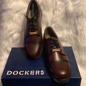 NEW Dockers Men's Gordon Cap Toe Oxford Size 14